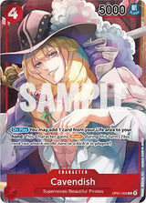 Cavendish (Box Topper) - One Piece Card Game
