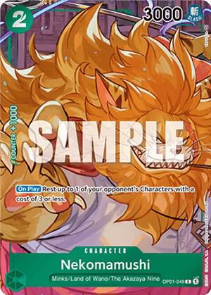 Nekomamushi (Box Topper) - One Piece Card Game
