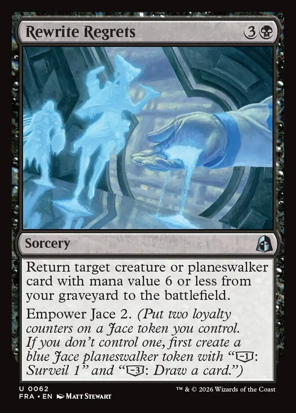 Rewrite Regrets (FRA 62) - Magic: The Gathering