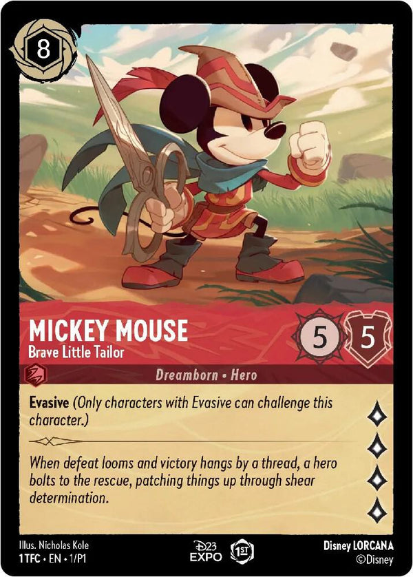 Mickey Mouse - Brave Little Tailor - Disney Lorcana