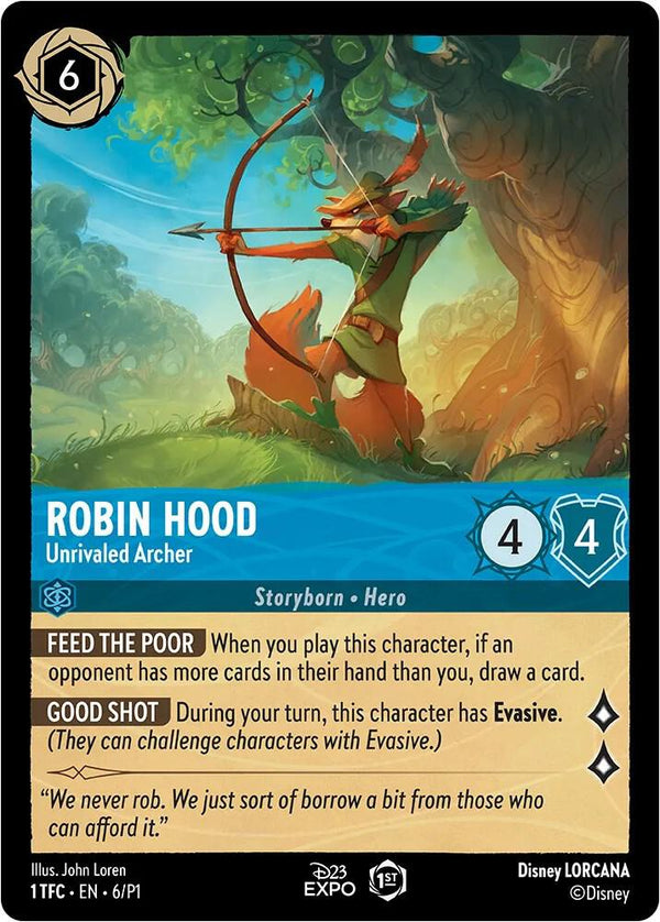 Robin Hood - Unrivaled Archer - Disney Lorcana