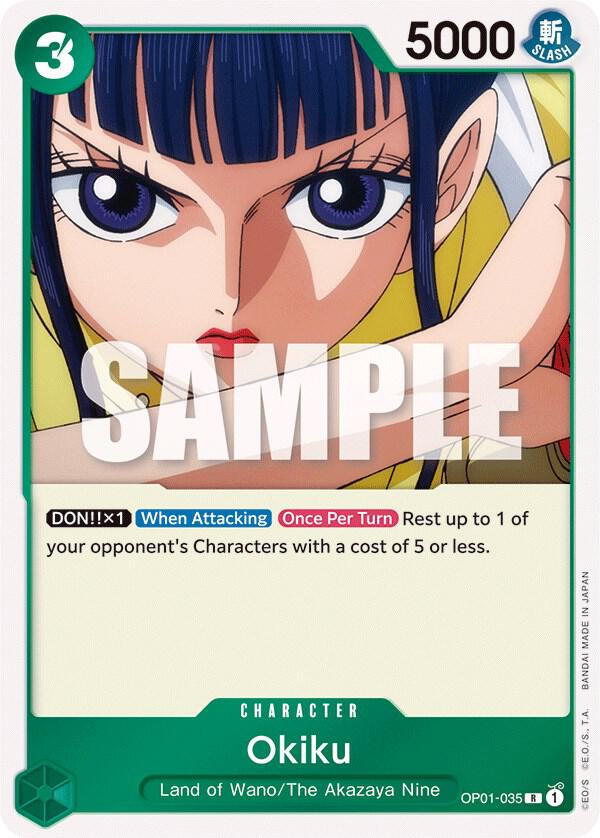 Okiku - One Piece Card Game