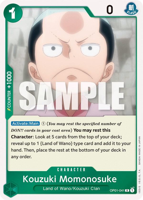Kouzuki Momonosuke - One Piece Card Game