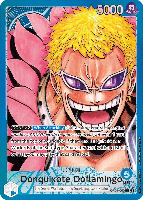Donquixote Doflamingo (060) (Parallel) - One Piece Card Game
