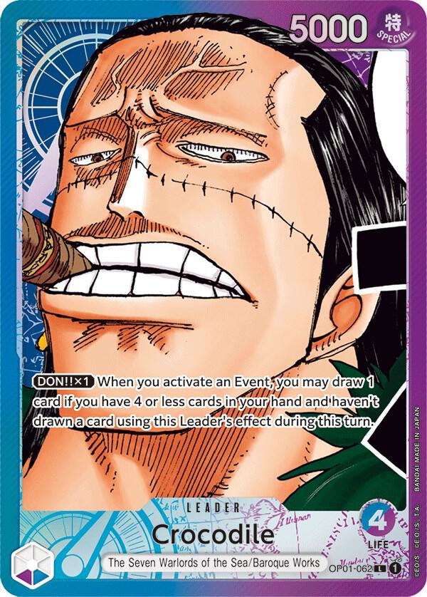 Crocodile (062) (Parallel) - One Piece Card Game