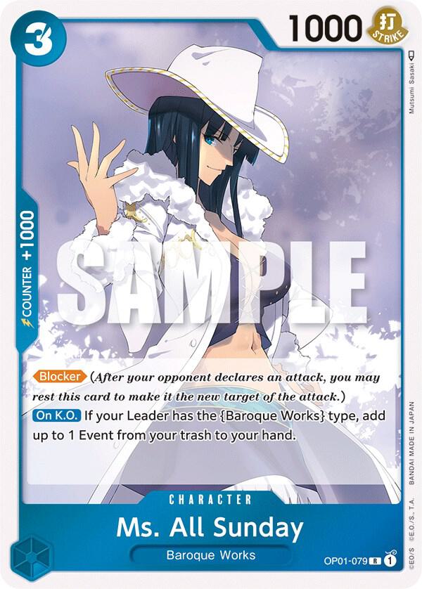 Ms. All Sunday - One Piece Card Game