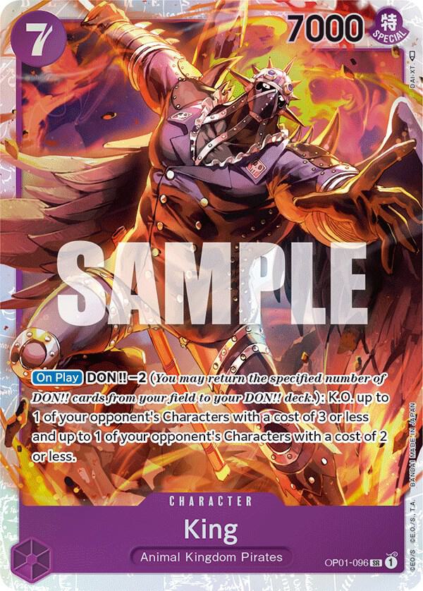 King (096) - One Piece Card Game