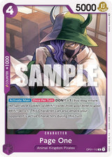 Page One - One Piece Card Game