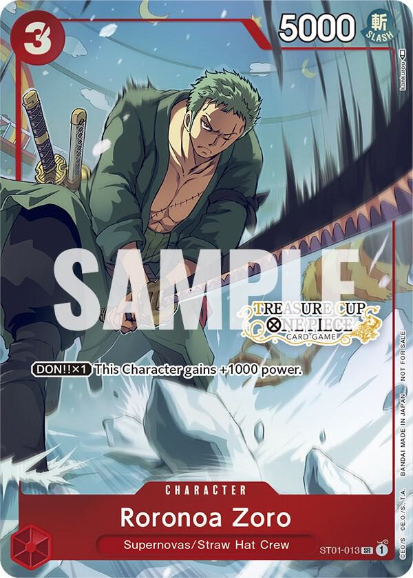 Roronoa Zoro - ST01-013 (Treasure Cup) - One Piece Card Game