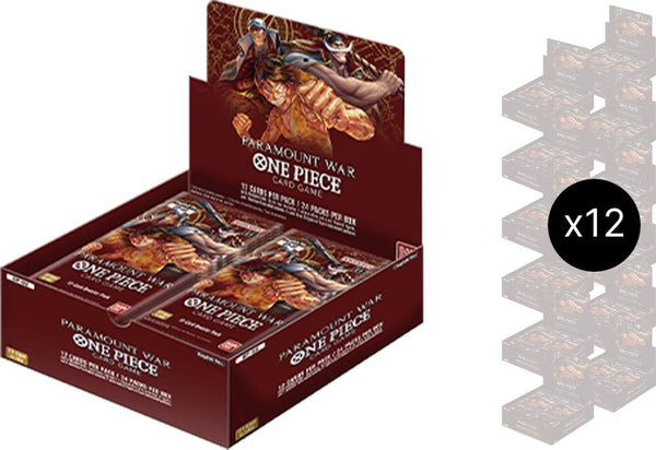 Paramount War - Booster Box Case - One Piece Card Game