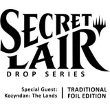 Secret Lair Drop: Special Guest: Kozyndan: The Lands - Traditional Foil Edition - Magic: The Gathering
