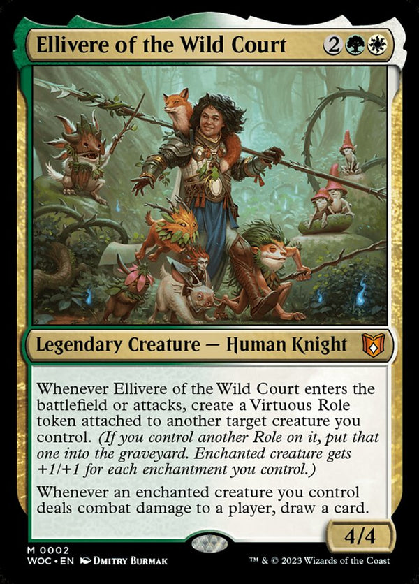 Ellivere of the Wild Court - Magic: The Gathering