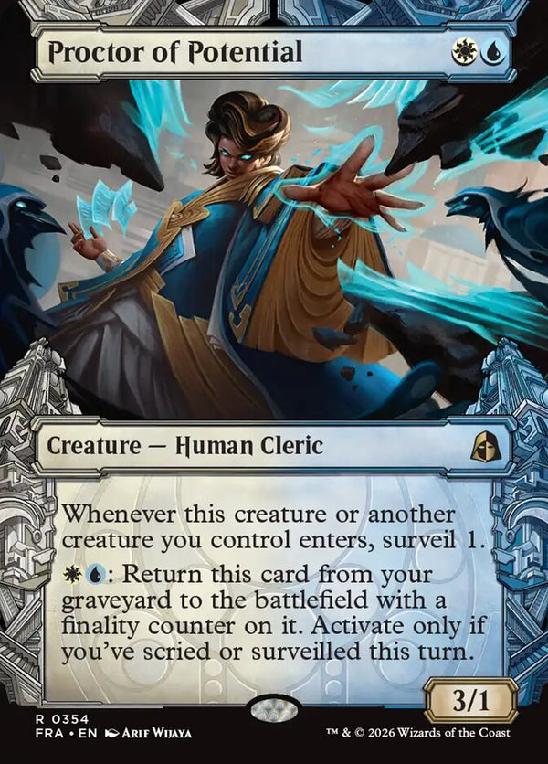 Proctor of Potential (Showcase) (FRA 354) - Magic: The Gathering