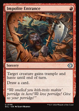 Impolite Entrance - Magic: The Gathering