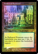 Hallowed Fountain (Retro Frame) (Serial Numbered) - Magic: The Gathering