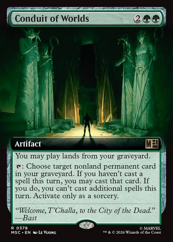 Conduit of Worlds (Extended Art) (MSC 378) - Magic: The Gathering
