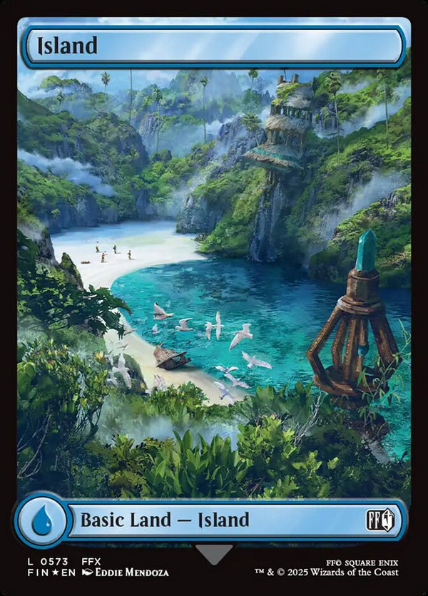 Island (0573) (Surge Foil) - Magic: The Gathering