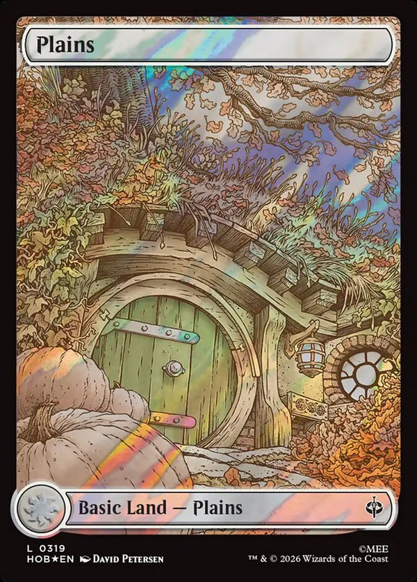 Plains (0319) (Surge Foil) - Magic: The Gathering