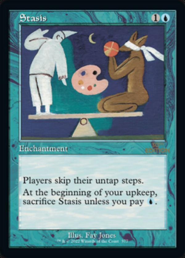 Stasis (Retro Frame) - Magic: The Gathering