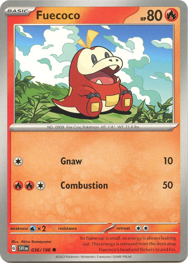 Fuecoco - Pokémon