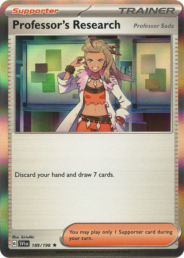 Professor's Research - 189/198 - Pokémon