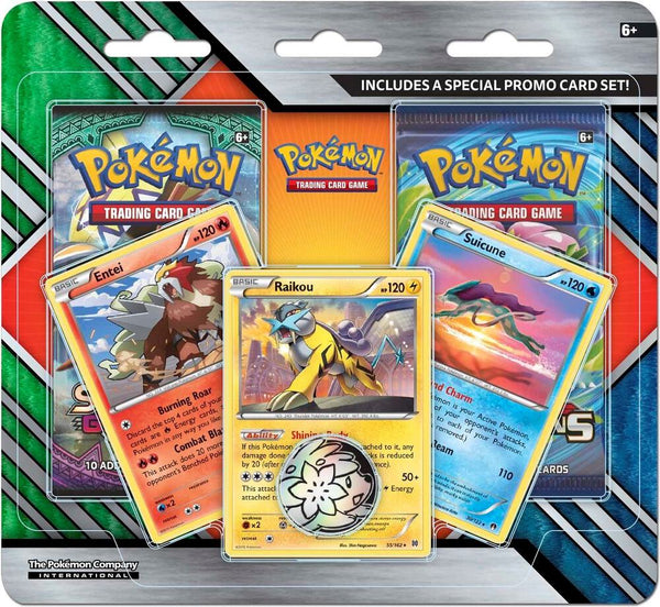 2-Pack Blister Pack [Raikou, Entei, & Suicune] - Pokémon