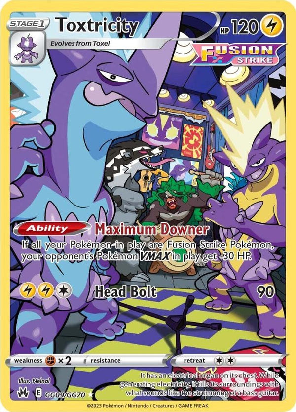 Toxtricity (CRZ:GG GG09/GG70) - Pokémon