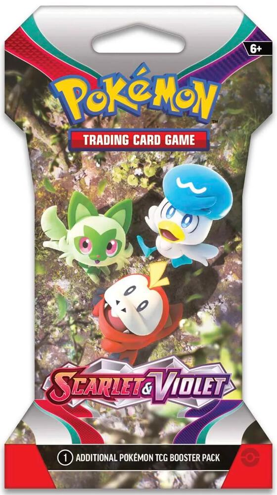 Scarlet & Violet Sleeved Booster Pack - Pokémon