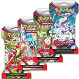 Scarlet & Violet Sleeved Booster Pack Art Bundle [Set of 4] - Pokémon