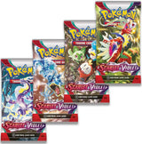 Scarlet & Violet Booster Pack Art Bundle [Set of 4] - Pokémon
