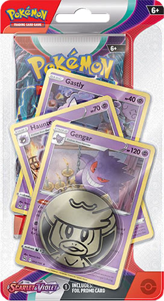 Scarlet & Violet Premium Checklane Blister [Gengar] - Pokémon