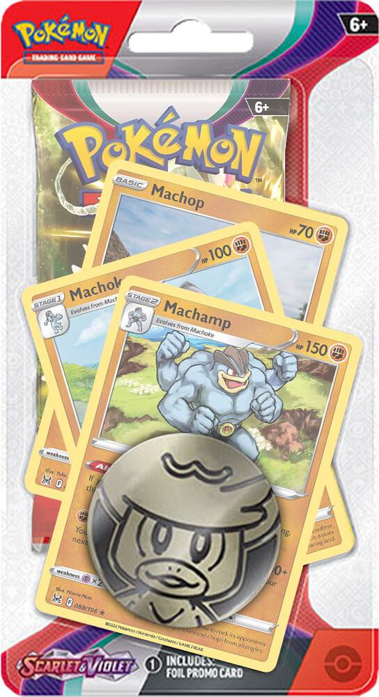 Scarlet & Violet Premium Checklane Blister [Machamp] - Pokémon