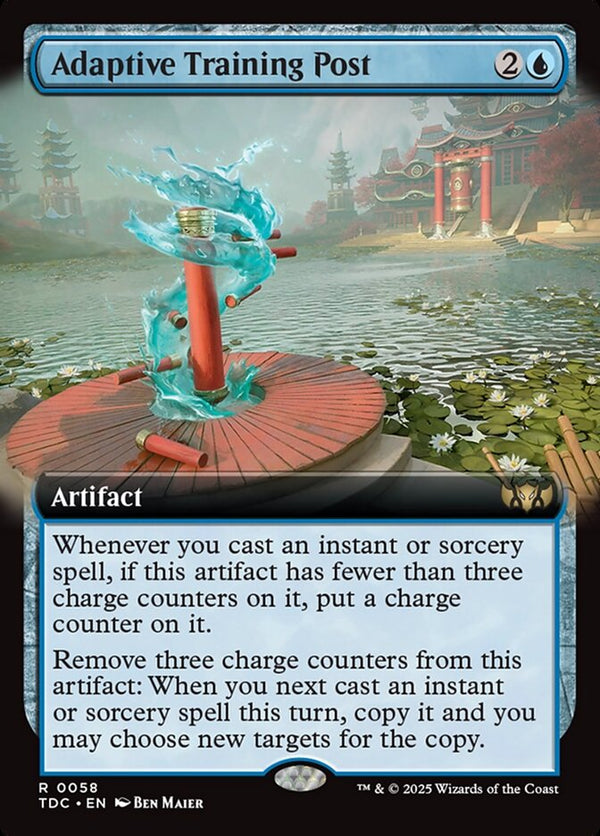 Adaptive Training Post (Extended Art) - Magic: The Gathering