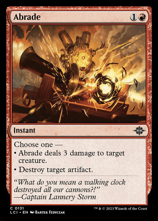 Abrade - Magic: The Gathering