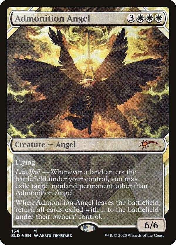 Admonition Angel - Magic: The Gathering