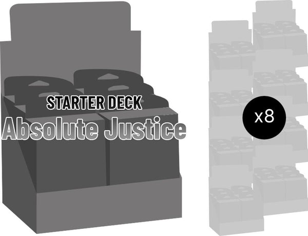 Starter Deck 6: Absolute Justice Display Case - One Piece Card Game