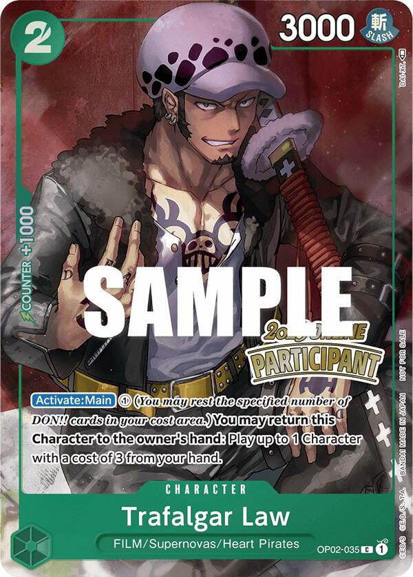 Trafalgar Law (Online Regional 2023) [Participant] - One Piece Card Game