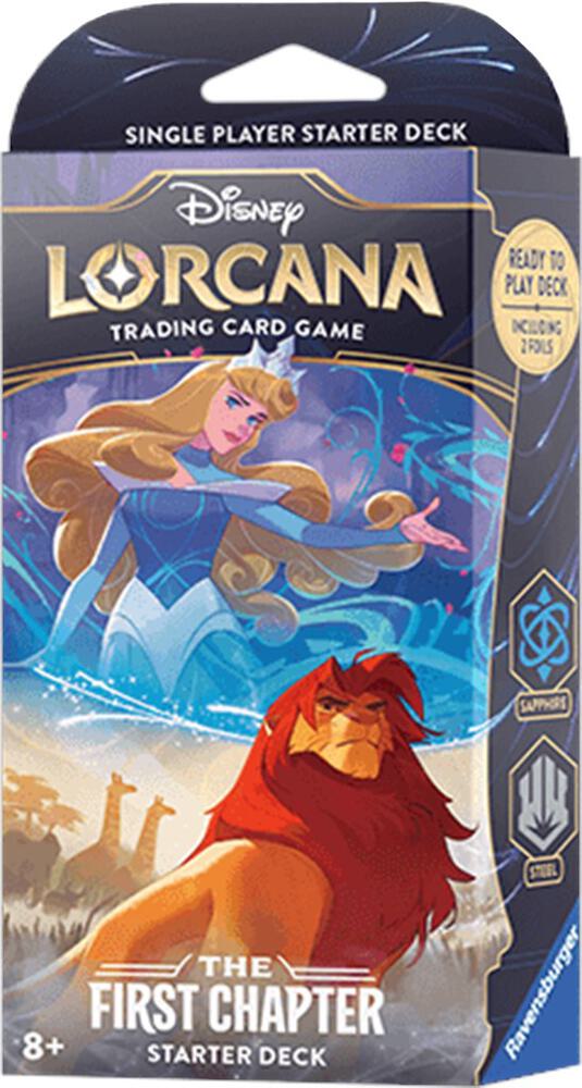 Disney Lorcana: The First Chapter Starter Deck (Sapphire & Steel) - Disney Lorcana