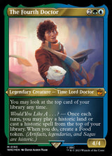 The Fourth Doctor (Display Commander) - Thick Stock - Magic: The Gathering