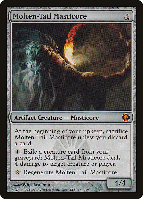 Molten-Tail Masticore - Magic: The Gathering