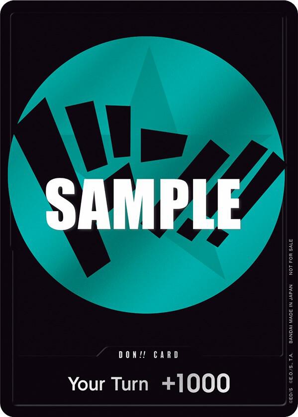 DON!! Card (Teal) - One Piece Card Game