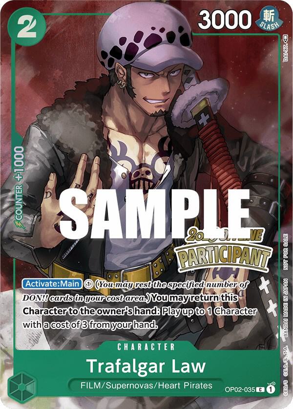 Trafalgar Law (Offline Regional 2023) [Participant] - One Piece Card Game
