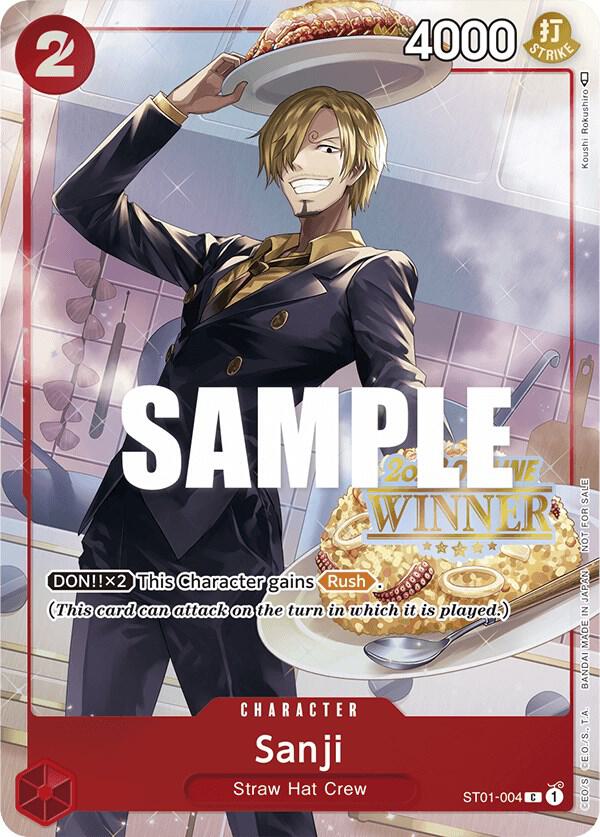 Sanji (Offline Regional 2023) [Winner] - One Piece Card Game