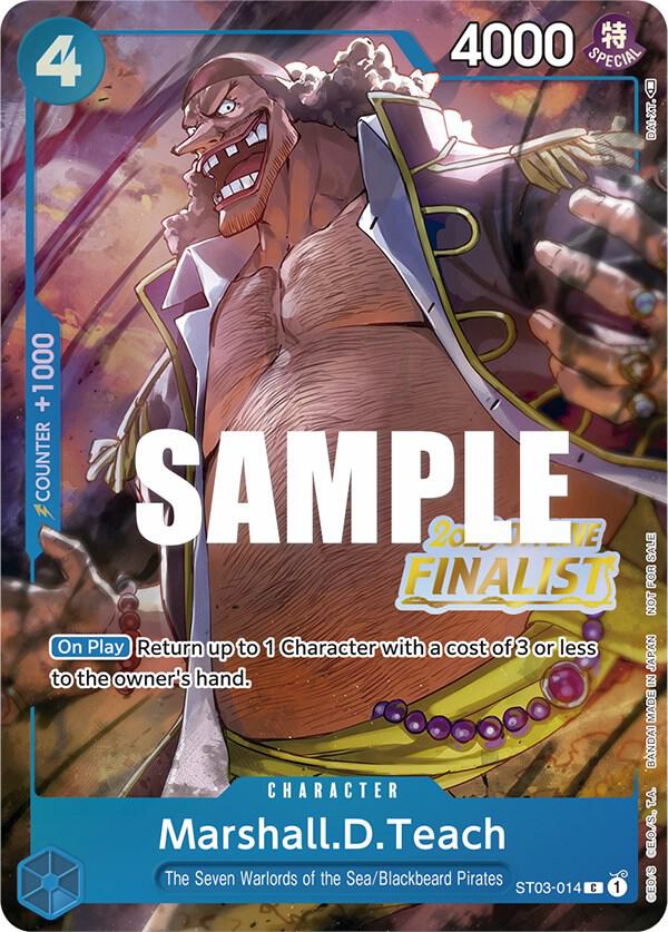Marshall.D.Teach (Offline Regional 2023) [Finalist] - One Piece Card Game
