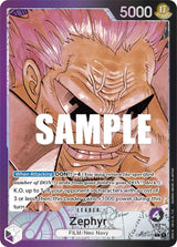 Zephyr (Alternate Art) - One Piece Card Game