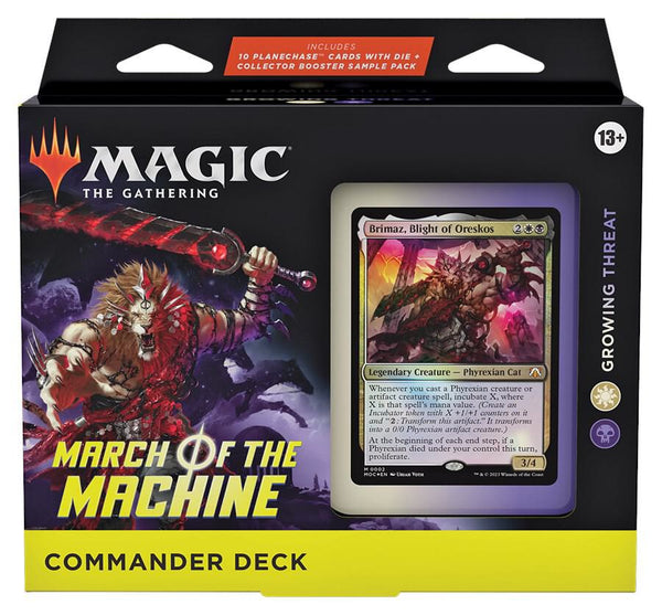 March of the Machine Commander Deck - Growing Threat - Magic: The Gathering