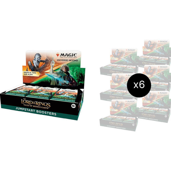 Universes Beyond: The Lord of the Rings: Tales of Middle-earth - Jumpstart Booster Box Case - Magic: The Gathering