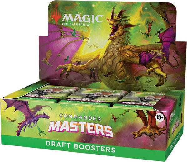 Commander Masters - Draft Booster Box - Magic: The Gathering