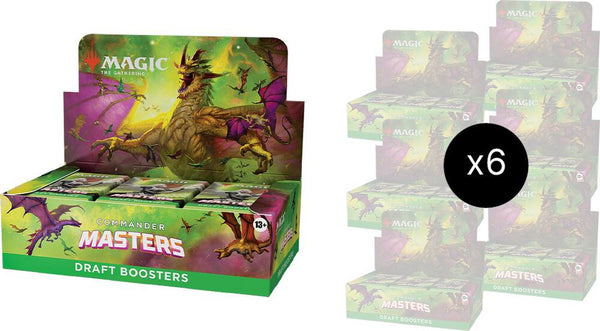 Commander Masters - Draft Booster Box Case - Magic: The Gathering