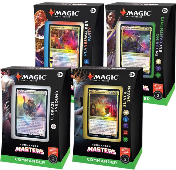 Commander Masters Commander Decks [Set of 4] - Magic: The Gathering
